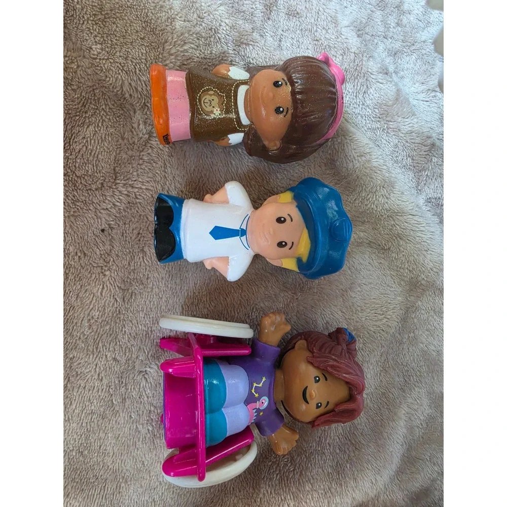 Fisher-Price Little People Travel Together Airplane Blue Toy with 3 Figures